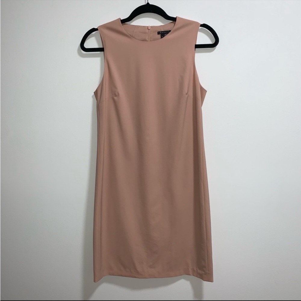Theory Wool Shift Editio Career Dress